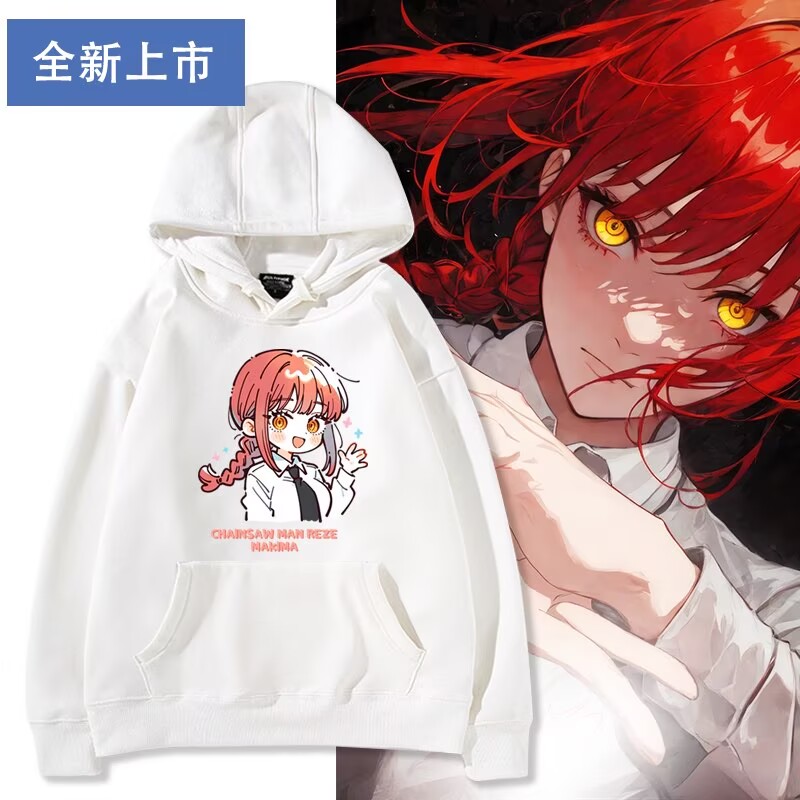 舒适面料卡通动漫宽松卫衣