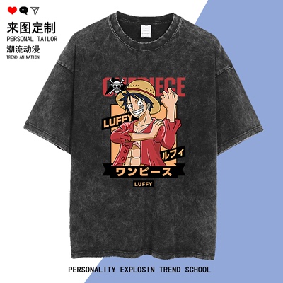 舒适面料卡通动漫宽松短袖