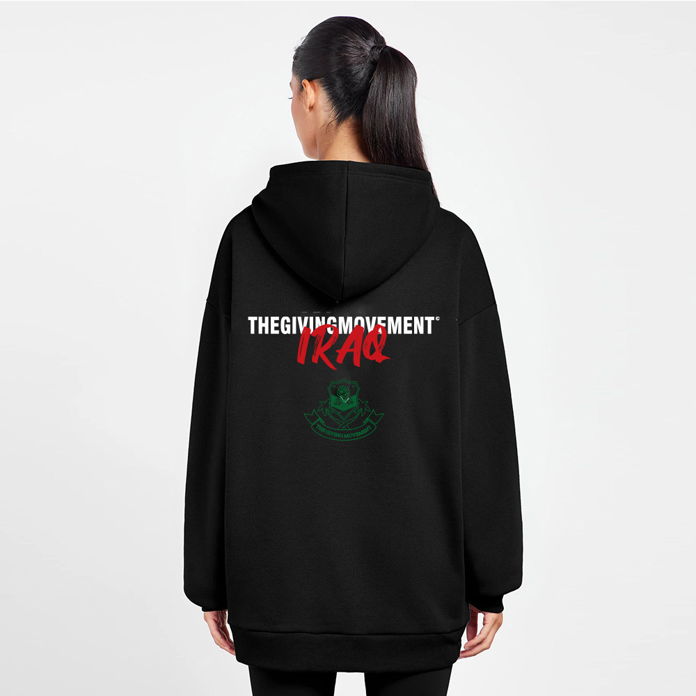 TGM宽松运动休闲连帽套头卫衣新款情侣春秋冬遮屁股上衣美式复古