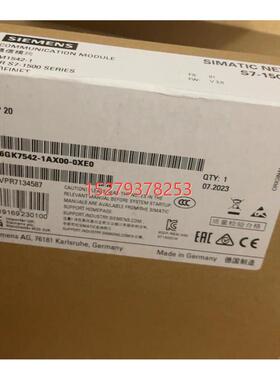 议价西门子6GK7 542-1AX00-0XE0 CM1542-1通信模块6GK7542-1AXOO-