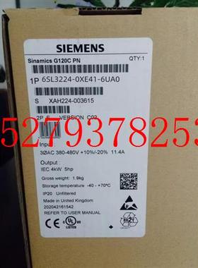 议价6SL3224-0XE41-3UA0西门子PM240变频器132KW功率6SL32240XE41