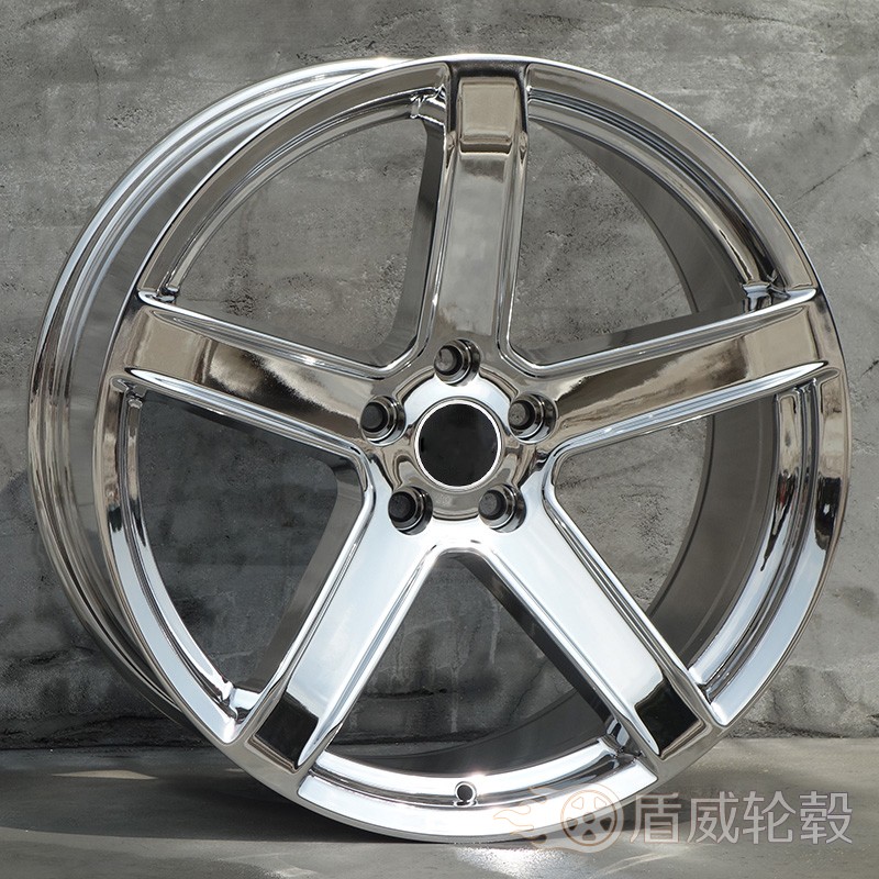 适用克莱斯勒300C科帕奇道奇挑战者20寸电镀轮毂改装铝合金轮圈