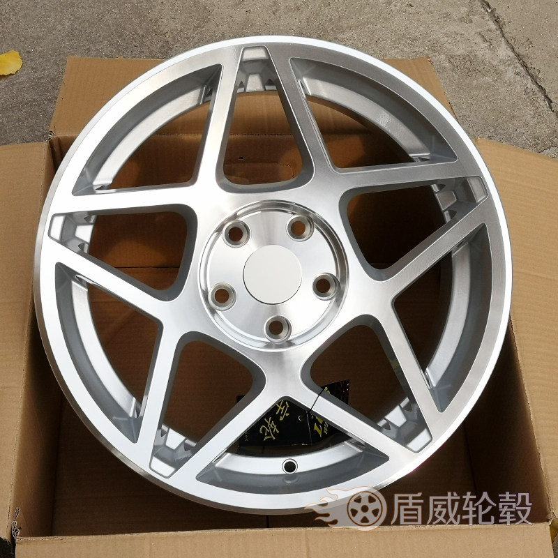 适用于大众尚酷高尔夫4奥迪A6帝豪起亚K5天籁宝马17 18寸改装轮毂