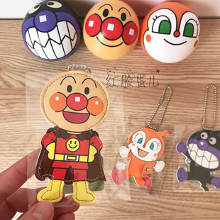 现货 日本制 面包超人博物馆限定款儿童书包妈咪包防丢名字牌挂件