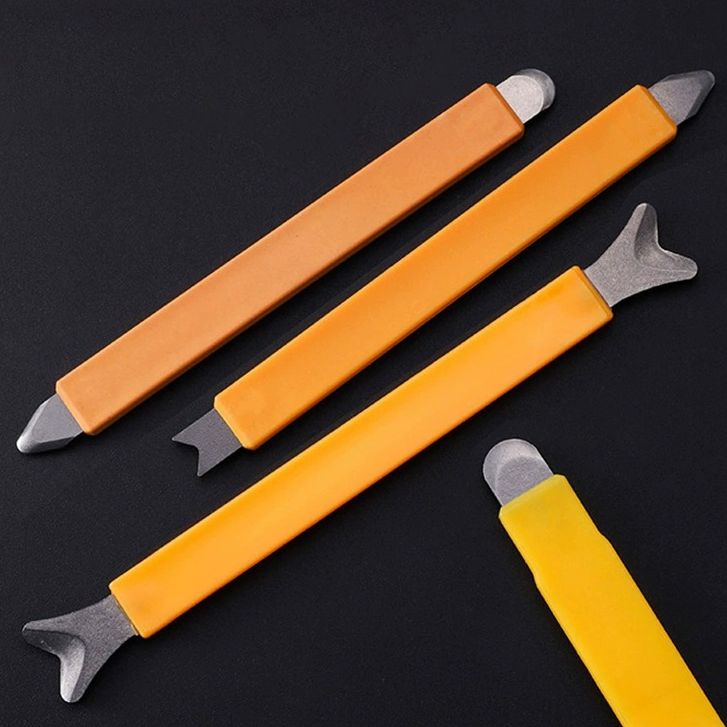 美缝工具钨钢阴阳角专业施工压缝神器刮胶压片瓷砖压板剂刀专用棒