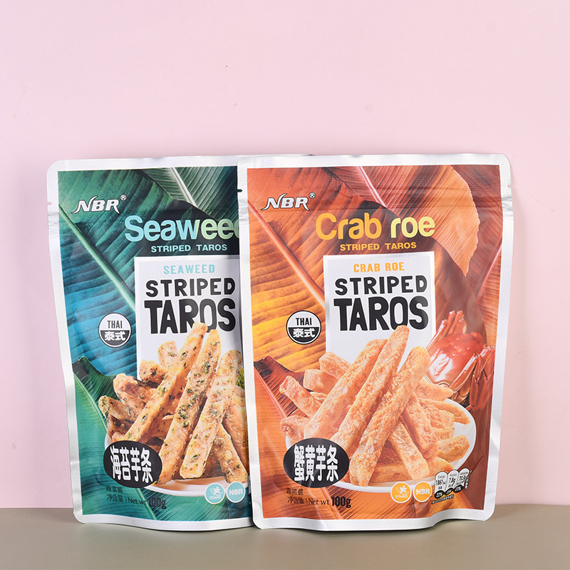 NBR众星芋头条即食香芋条芋头片蟹黄味海苔网红追剧解馋零食小吃