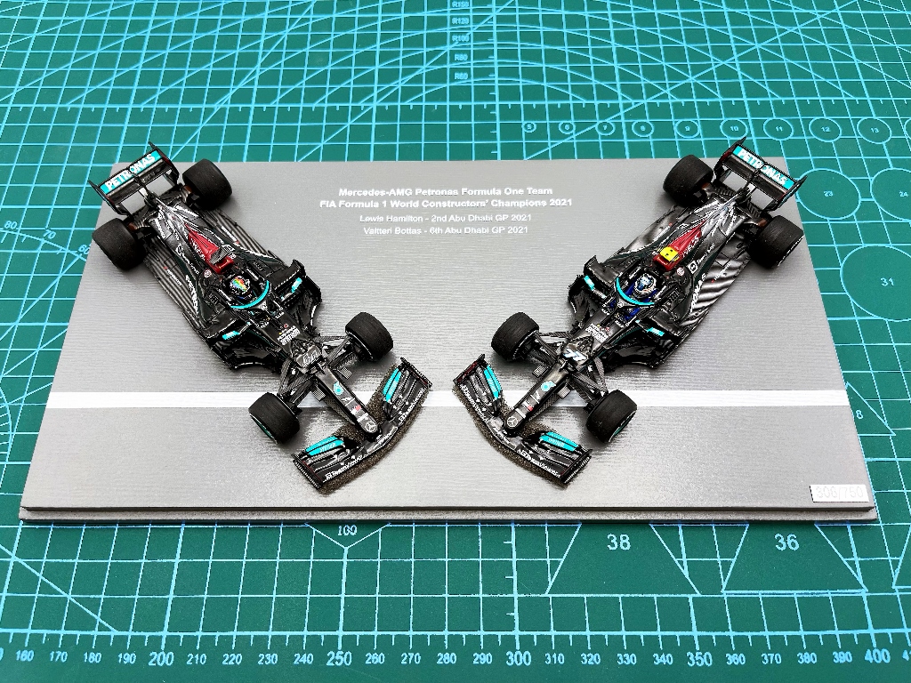 全新SPARK车模阿布扎比双车