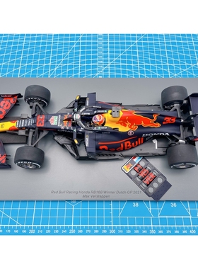 一物一拍 SPARK F1 车模 1/18 2021 RB16B 维斯塔潘 荷兰 第1名