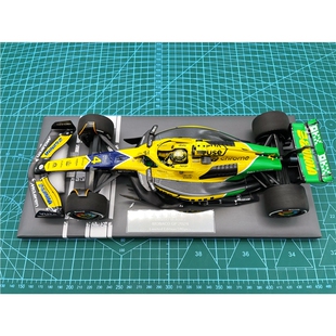 全新 迷你切 F1 车模 1/18 2024 MCL38 诺里斯 摩纳哥