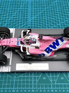 全新 迷你切 F1 车模 1/18 2020 RP20 佩雷兹 萨基尔 第1名