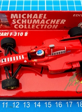 一物一拍 迷你切 F1 车模 1/43 1997 F310B 舒马赫