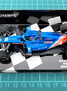 全新 迷你切 F1 车模 1/43 2021 A521 阿隆索 匈牙利