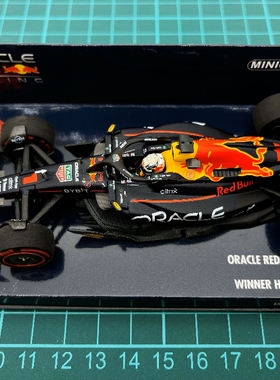 全新 迷你切 F1 车模 1/43 2022 RB18 维斯塔潘 匈牙利 第1名