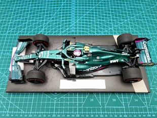 全新 迷你切 F1 车模 1/18 2021 AMR21 维特尔 阿塞拜疆 亚军