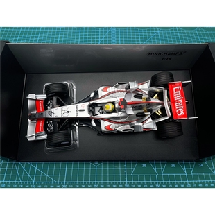 汉密尔顿 测试 车模 2006 MP4 JEREZ 全新 迷你切