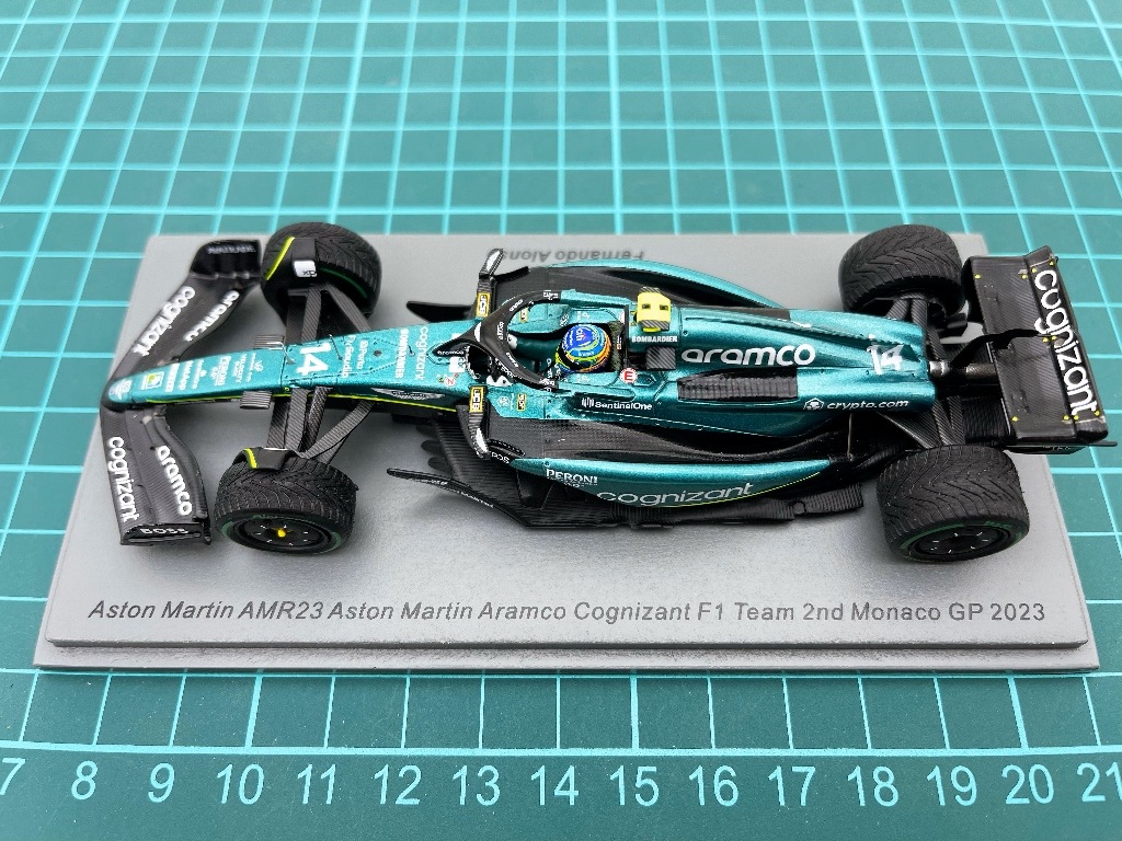 全新 SPARK F1车模 1/43 2023 AMR23阿隆索摩纳哥亚军-封面