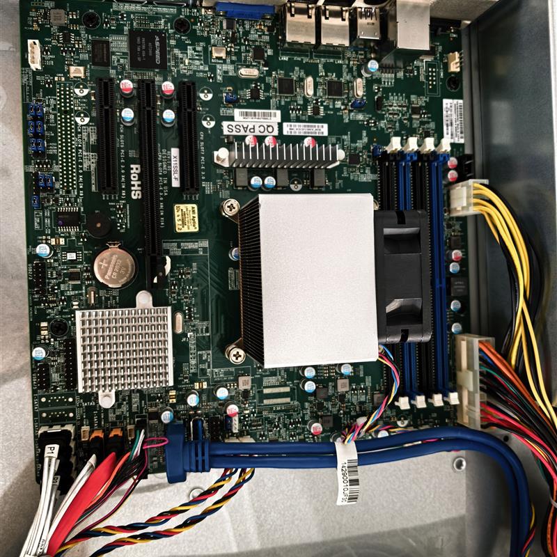 超微x11ssl-f服务器主板支持e3-1200v5/e3-1200v6处理器成色很新
