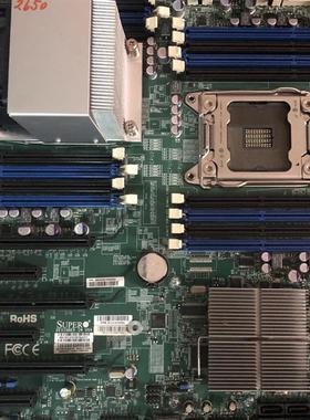 X9DRi-F 2011针 C602 服务器主板 支持E5 V2 X79双路主板