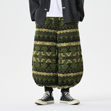 冬装汉服加绒加厚毛绒保暖收口松紧风休闲裤K212P85，男装棉衣，电商B375