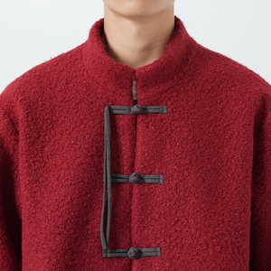 冬季款立领加厚棉衣风汉服加大码复古太极棉衣 JK72 P125图片