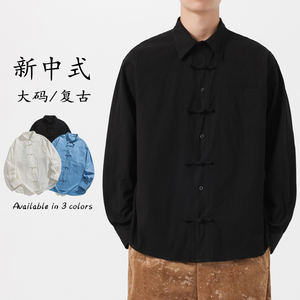 二四年秋冬四季款新款打底纯棉中式布衣风衬衫 C82 F70图片