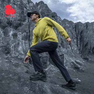 思凯乐户外软壳裤 F3516D56 25秋冬男女弹力防风防泼水耐磨保暖长裤