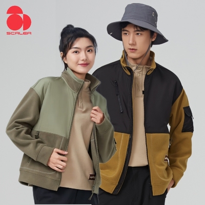 思凯乐户外男女保暖抓绒衣