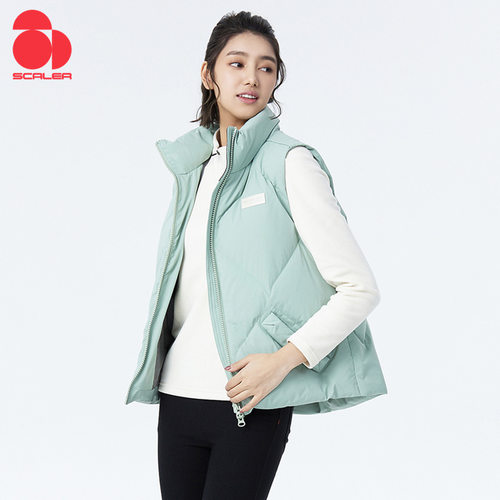 思凯乐男女保暖羽绒马甲时尚背心