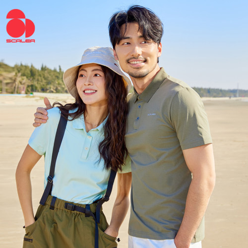 思凯乐男女速干POLO衫吸湿高弹力