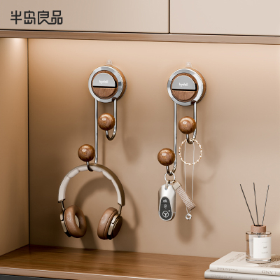 【掉落包退】中古风创意吸盘挂钩