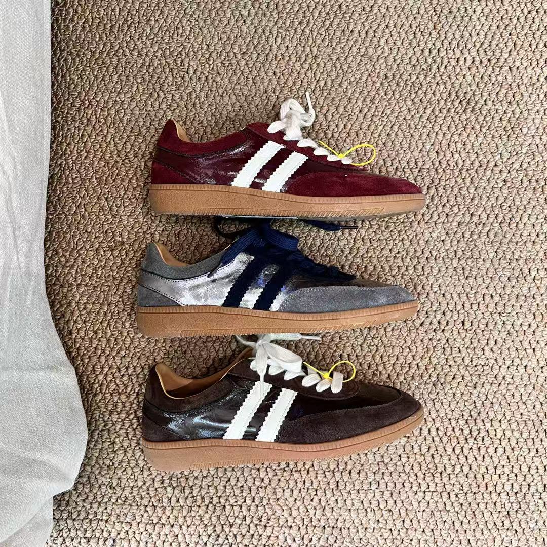 韩版真皮时尚休闲运动鞋女