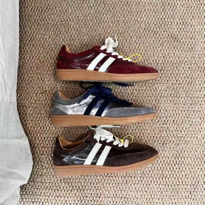 韩版真皮时尚休闲运动鞋女