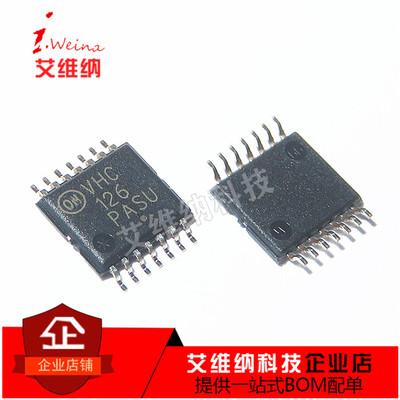 MC74VHC126DTR2G VHC126 TSSOP14贴片六反相器逻辑芯片 全新原装