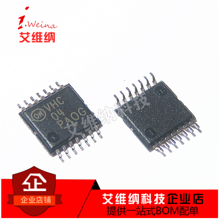 MC74VHC04DTR2G VHC04 TSSOP14贴片六反相器逻辑芯片IC全新原装