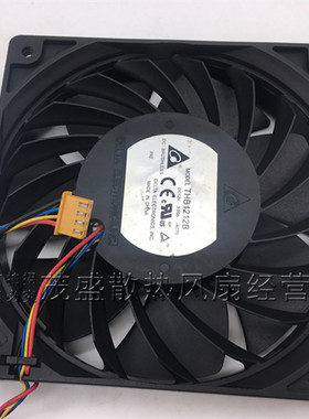 原装台达 THB1212B 12V 3.00A 12CM/厘米12025大风量风扇