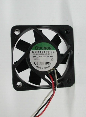 原装建准KD2404PFB3 PMD2404PQB1-A变频器 4010风扇3线带原装插头