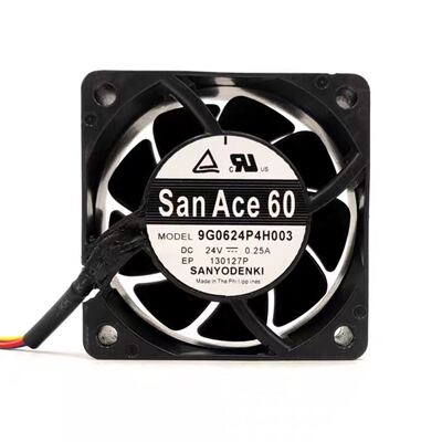 原装三洋 6025 9G0624P4H003 24V 0.25A 6CM 变频器 静音散热风扇