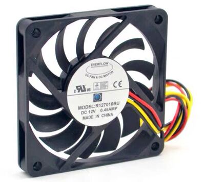原装正品 7010 Tt R127010BU 12V 0.45A 7cm 大风量 风扇