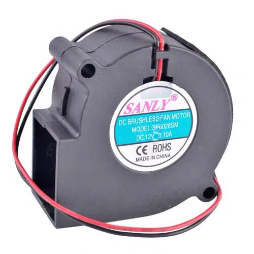 全新原装SANLY SF6028SM DC12V 0.10A 静音加湿器 涡轮鼓风机风扇