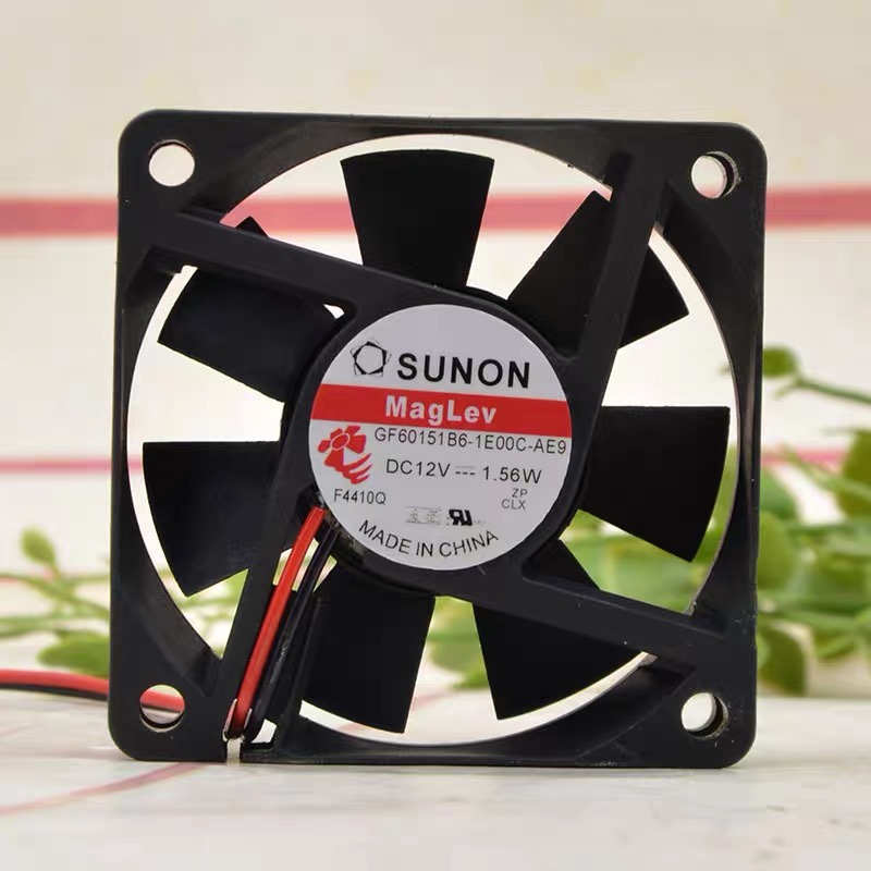 建准SUNON GF60151B6-1E00C-AE9 6015 12V 1.56W 静音散热风扇