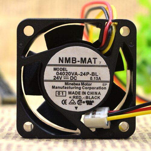 04020va-24p-bl 正品 NMB 4020 24v 0.13a 4CM/厘米 发那科风扇