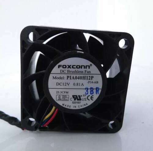 FOXCONN 4028 12V 0.81A PIA040H12P 4CM/厘米PWM温控大风量风扇