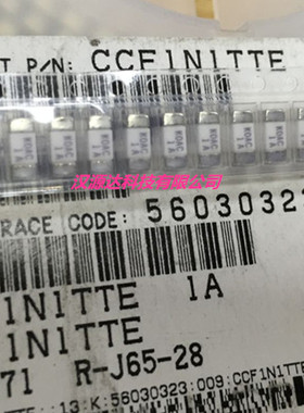 CCF1N1TTE KOA原装贴片保险丝 2410 1A 125V 丝印 KOAC 1A 6*3MM