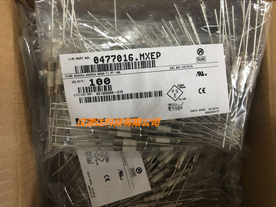 0477016.MXEP 5X20MM 16A 400V 带引脚 全新原装现货