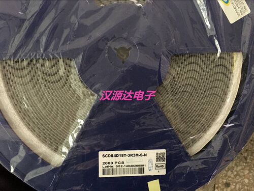 SCDS4D18T-3R3M-S-N 4D18-3.3UH 20% 1.04A 5X5X2MM 台产贴片电感