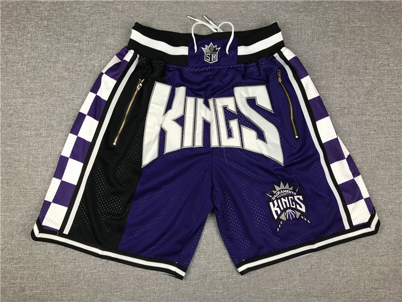 thumbnail for Magic Heat, American retro embroidered shorts, basketball training, no more than knee loose, quick-drying, breathable Lakers cropped pants