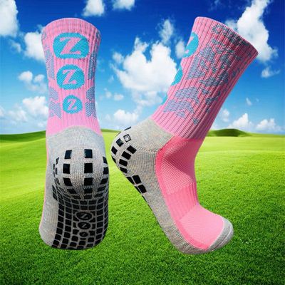 男女中筒加厚毛巾底胶粒防滑神袜