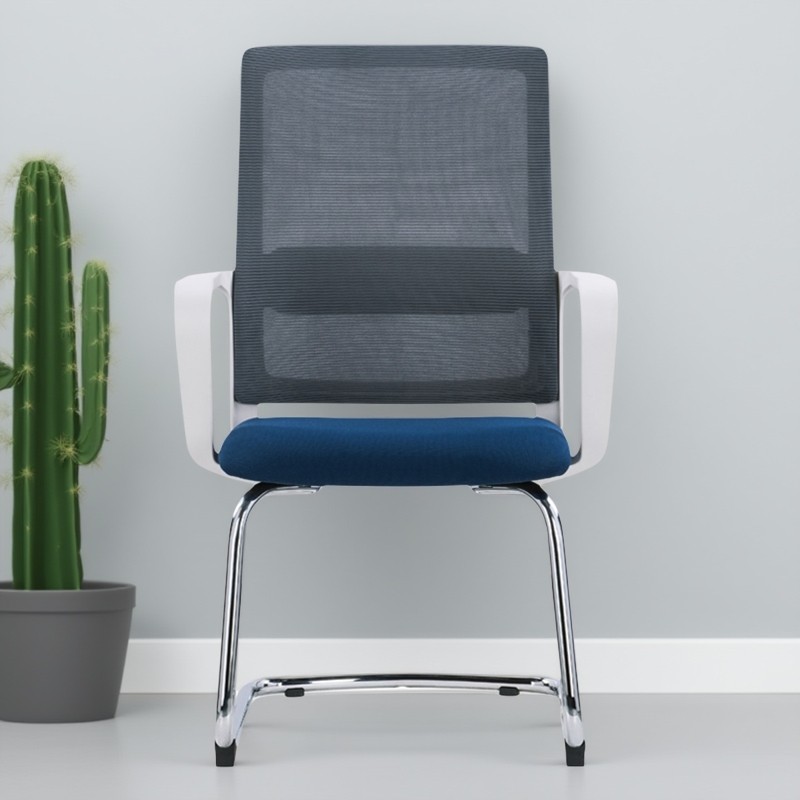 福建省新款网布椅洽谈椅会客椅网椅职员椅人体工学弓形会议办公椅