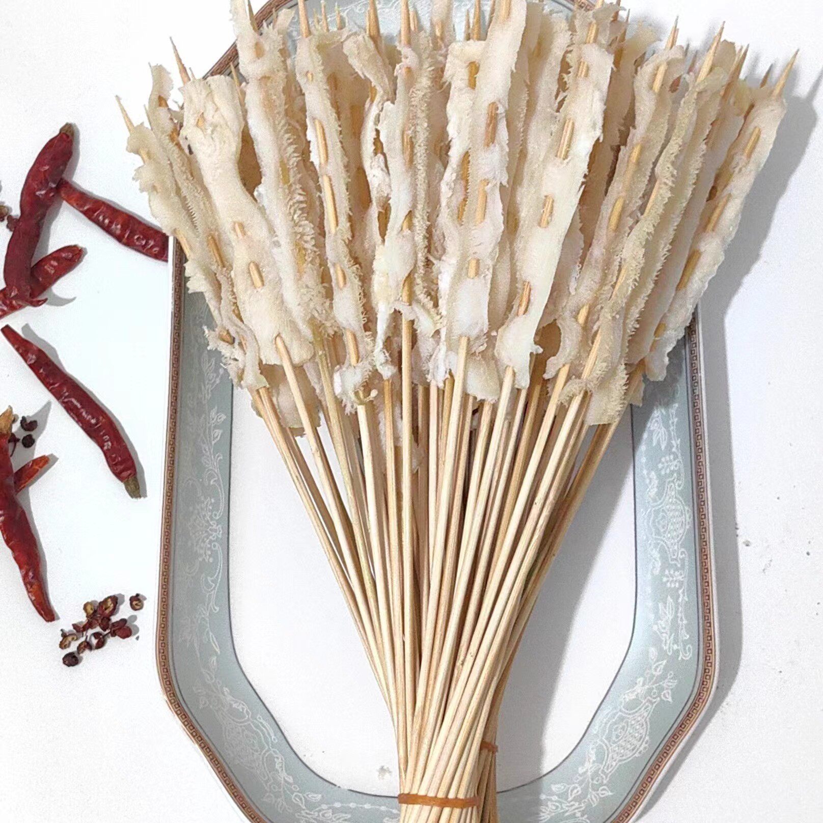 家用钵钵鸡鲜毛肚串牛肚火锅麻辣涮肚串串香半成品食材150串包邮