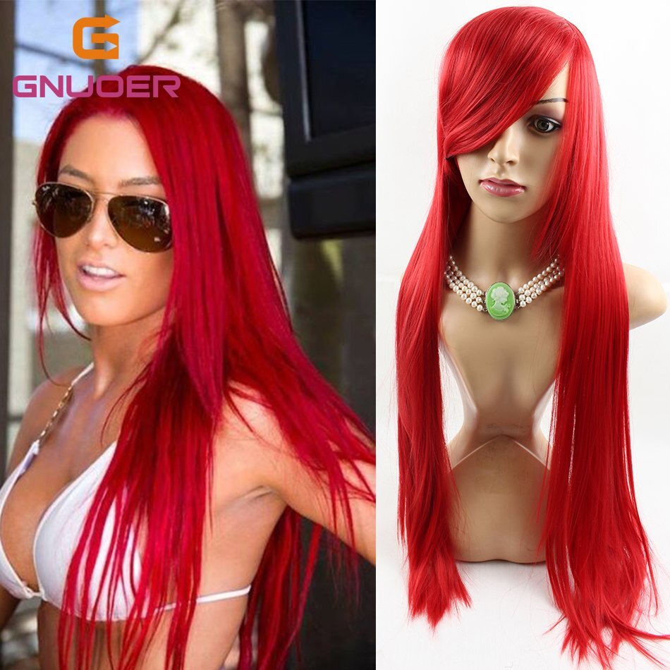 Cosplay long straight red hair wigs Fashion Network Rednessin the Hair Care/Wig , Wig , Whole wig  category - from Buy2taobao.com to provide professional Taobao agent buy service